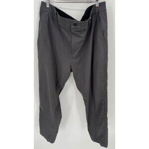 Nike Dri-Fit Mens Slim Fit Gray Casual Tapered Golf Pants
